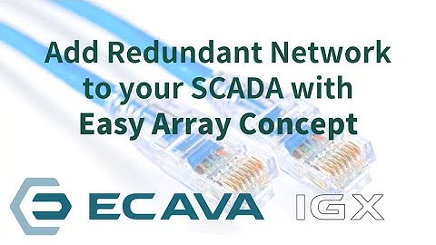 Add network redundancy to your SCADA with Easy Array Concept