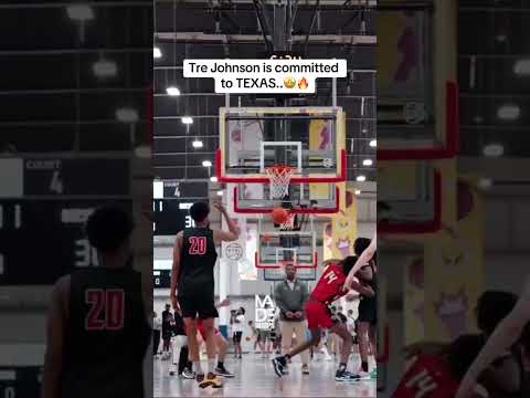 Tre Johnson is a LONGHORN🤩🔥 #fyp  #trejohnson  #texas