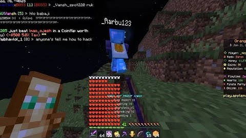 I destroy tp trappers on this Minecraft Lifesteal Server || AppleMc || 🍎