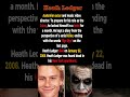 Heath Ledger. #learning #education #entertainment #foryou #interesting  #history