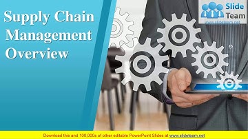 Supply Chain Management Overview PowerPoint Presentation Slides