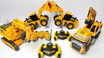 Unboxing RC JCB, RC  Excavation and RC Bulldozer Unboxing and Testing 😘