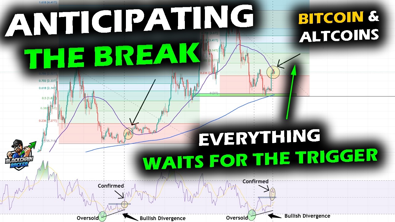 Awaiting THE BREAK as Bitcoin Price Chart, Altcoin Market and XRP in a Holding Pattern Under 50-Week: video thumbnail