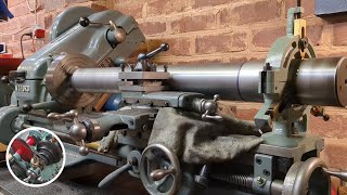 Adcock & Shipley milling machine restoration - part 8 (horizontal milling support turning diameter)