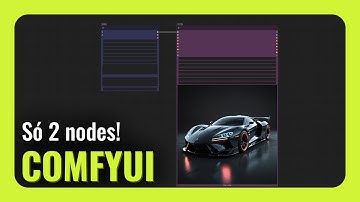 ComfyUI mais fácil com EasyUse! (Stable Diffusion, Flux)
