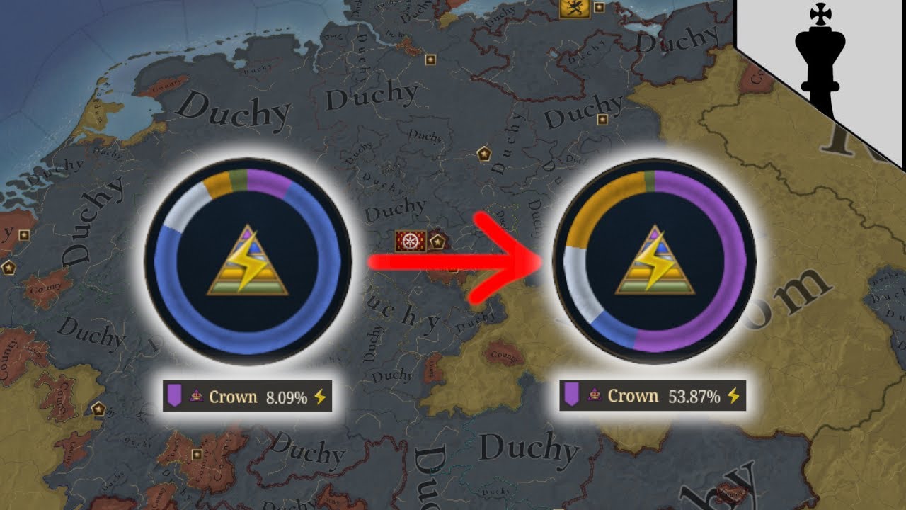 Увеличение мощности короны — краткое руководство по EU5