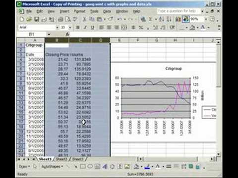 Excel Chart Disappears When Data Is Hidden