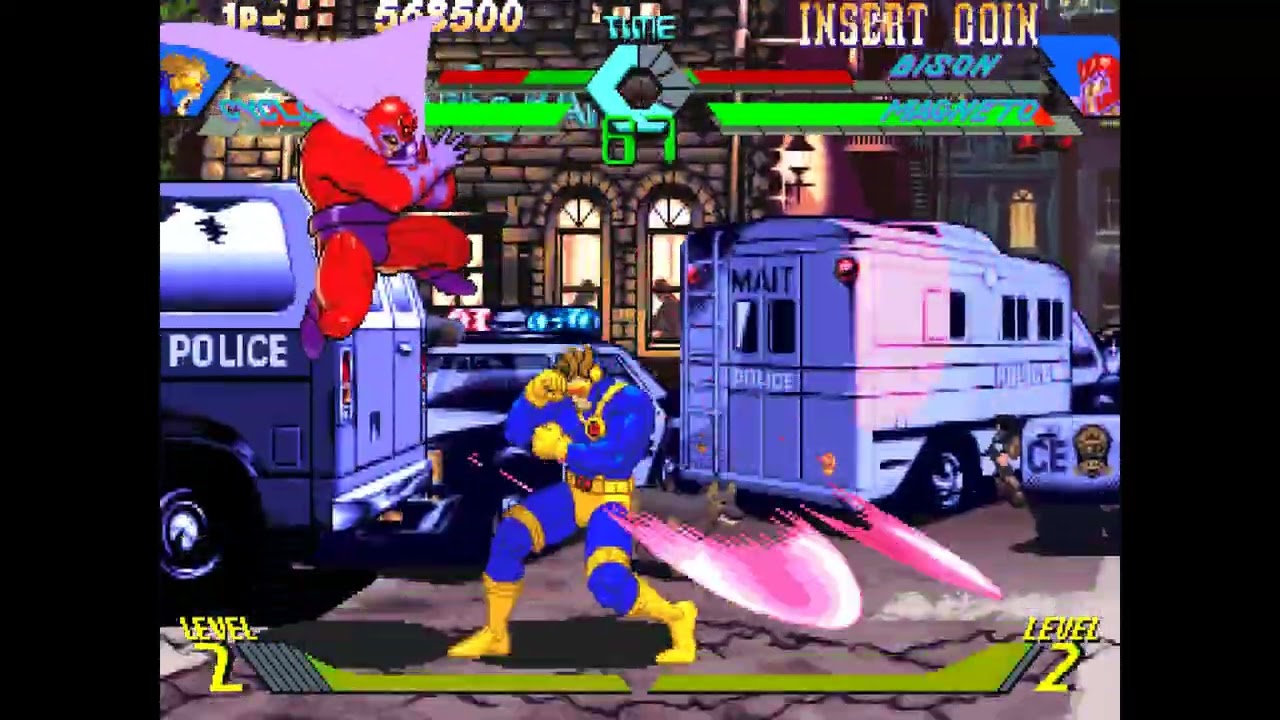 X Men vs. Street Fighter - Gameplay rápido (TEXTOS EN ESPAÑOL)