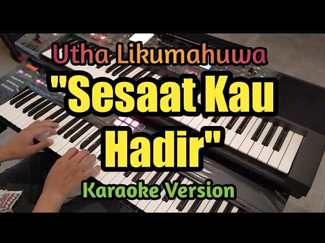 Karaoke Utha Likumahuwa - Sesaat Kau Hadir | Wisnu Himawan class=