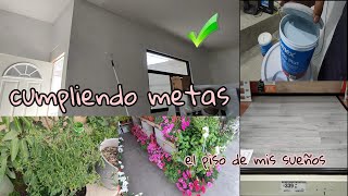 compramos la pintura y empezamos a pintar la casa ✨/ viendo los pisos