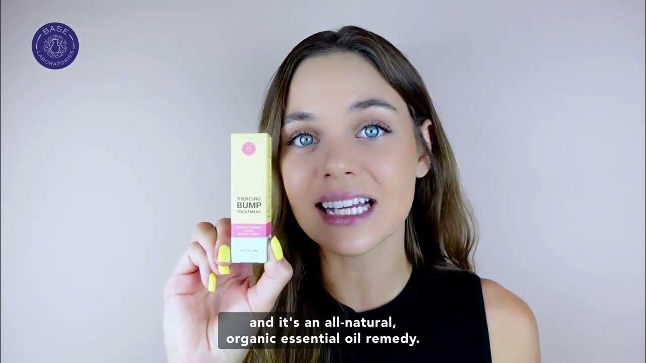 Base Labs Piercing Bump Treatment Free Keloid Shrinking Drops for Ear