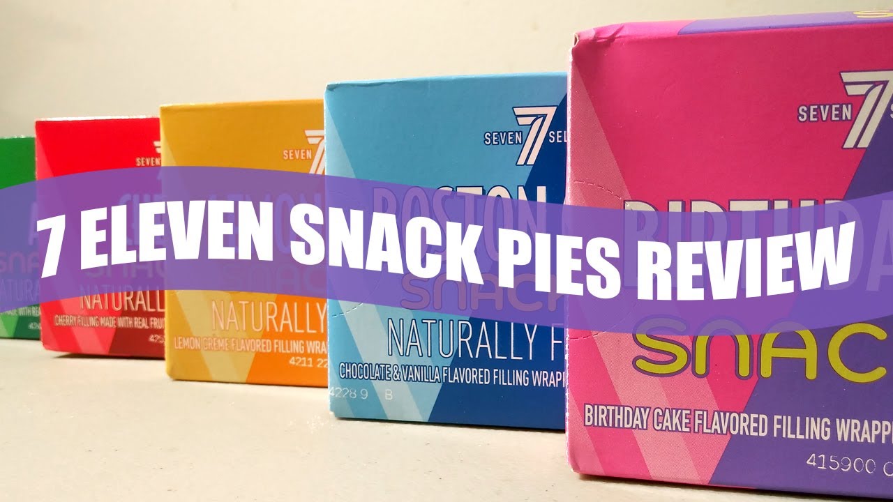 Trying 7 Eleven's ONE DOLLAR Pies | Taste Test Review 2024