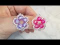 Beaded Flower Rings | Wire Wrapped Jewelry | DIY
