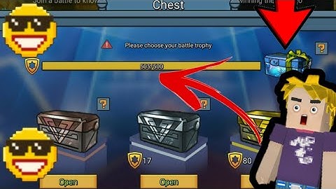 Opening Chest Build and Shoot [ Blockman Go ]