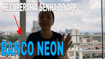 Como recuperar minha conta Neon?