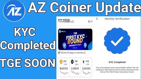 Azcoiner Mining App KYC Process || Az Coiner TGE  | Azcoiner App Withdrawal