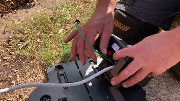 Ambrogio Twenty Charge Station Installation