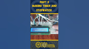 How to Make a Timer with Arduino | Tutorial 2: LCD Display & First Page Setup