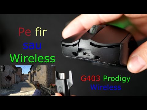 Logitech G403 Prodigy Wireless review - mouse de gaming wireless ?