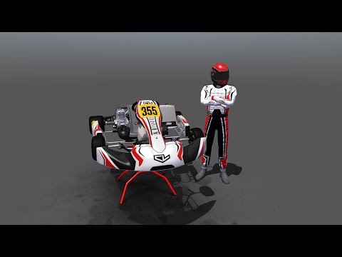 Kart Racing Pro | La Conca X30 Senior Charles Leclerc Kart