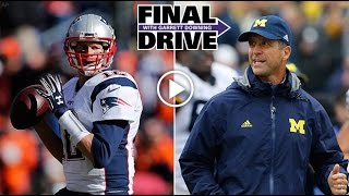 Final Drive: Harbaughs Team Up With Tom Brady