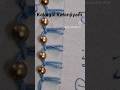 Kalaigal Kalanjiyam 100 Day Reel Challenge of Day 99 Mirrored Blanket Stitch
