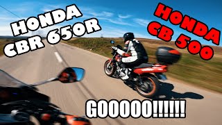 Honda CBR650R 2021 | First Ride | Spring 10°C | GoPro Hero 10 Black