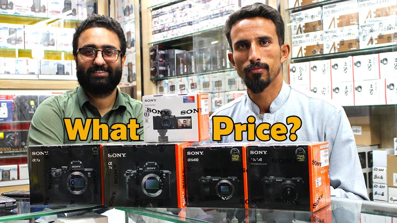 All Sony Mirrorless Camera Price + Sony Lenses Price - Rafaqat Kayani