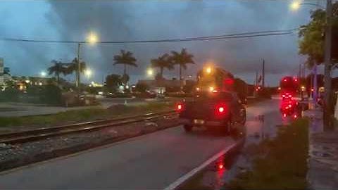 CSX O721 Miami Rock train at Coral Way