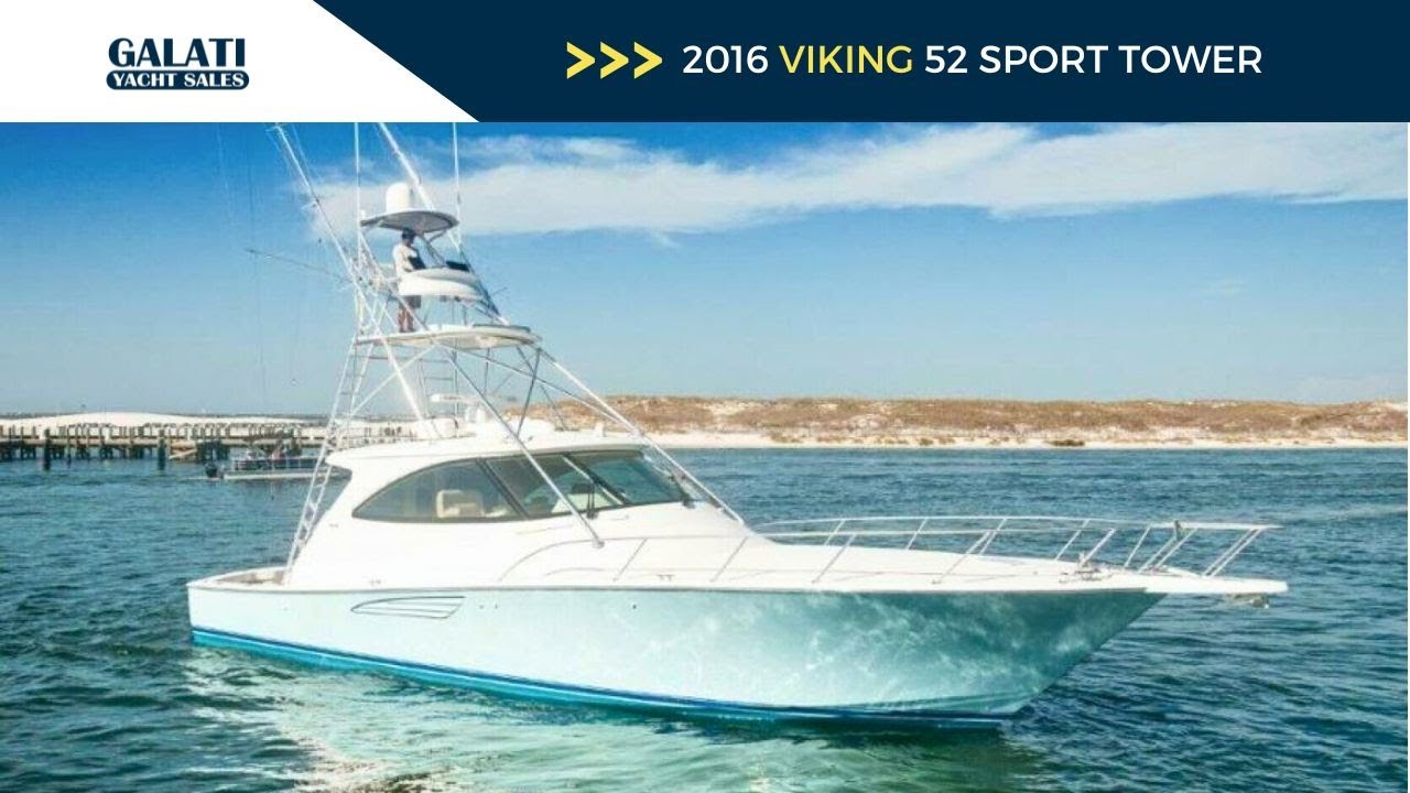 2016 Viking 52 Sport Tower “Contagious Habit” – Starlink