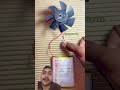 Battery spinning viral project. Dc Motor