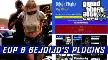 How To Install EUP and Bejoijos Plugins for LSPDFR in 2023  | LSPDFR Tutorial #2