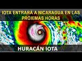 El poderoso huracán Iota entrará en Honduras durante las próximas horas.