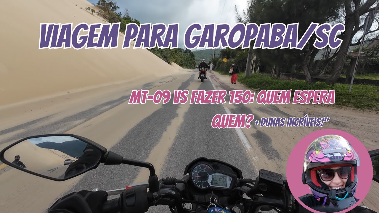 DE 150 E DE 900 NA ESTRADA! 🚀 VIAGEM DE MOTO: NAVEGANTES A GAROPABA.