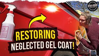 Marine gel coat restoration!