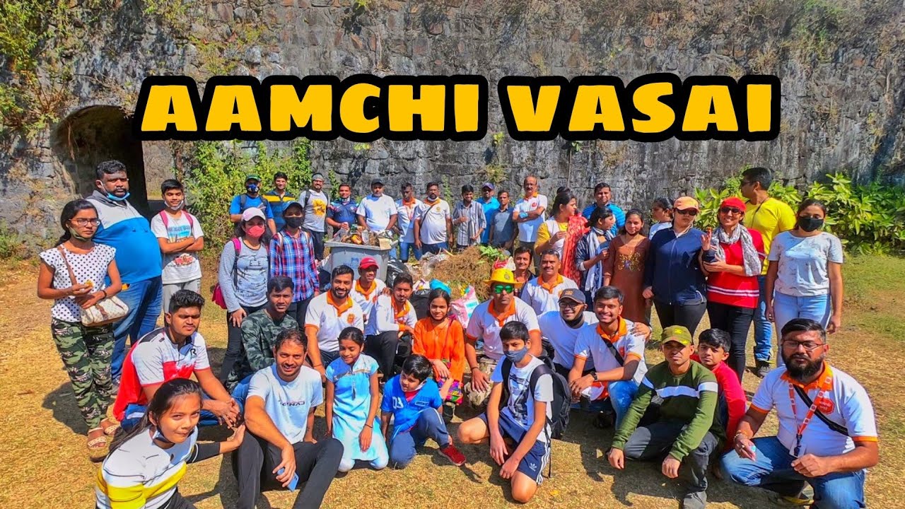 Vasai Fort 🔥 cleaning project ✨ ''aamchi vasai Team''  