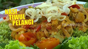 Nasi Tiwul Pelangi Seafood Saus Pasta | JEJAK SI GUNDUL (26/10/20) Part 3