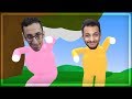 لقطات مضحكة | لعبة الضحك المتخلفة مع اوبلز | Super Bunny Man