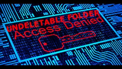 Create an unDeletable Folder using Cmd(