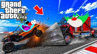 Oggy Escaping From Jack To Be Pro In Face To Face gta 5 Funny Moments