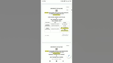 University of Kalyani || Big update for 2nd & 4th sem exam routine