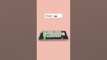 House 🏘 | Unicode Shortcut Key (Code 1F3D8) | #computer #Symbol #typing #keyboard #tricks