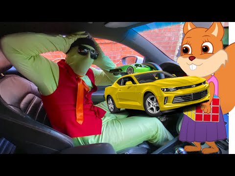 Mr. Joe found Sports Car in Steering Wheel VS Red Man on Audi Q3 13+