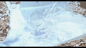 InfiniFLUID - Simulate millions of interactive particles. Work on water shading.