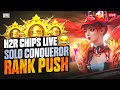 Crown to solo conqueror bgmi live  h2rchipslive h2rchiraglive bgmilive