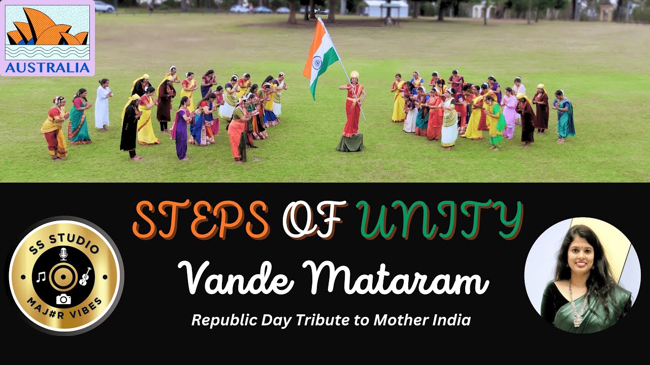 Regardez Steps of Unity - Vande Mataram - Indian Dance Heritage in Australia - Republic Day Tribute sur YouTube Regardez Steps of Unity - Vande Mataram - Indian Dance Heritage in Australia - Republic Day Tribute sur YouTube