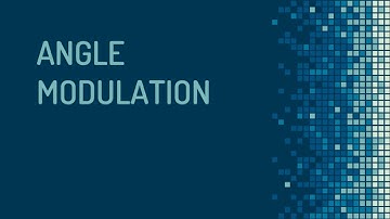 Angle Modulation (Full Lecture) | BSECE 3-3