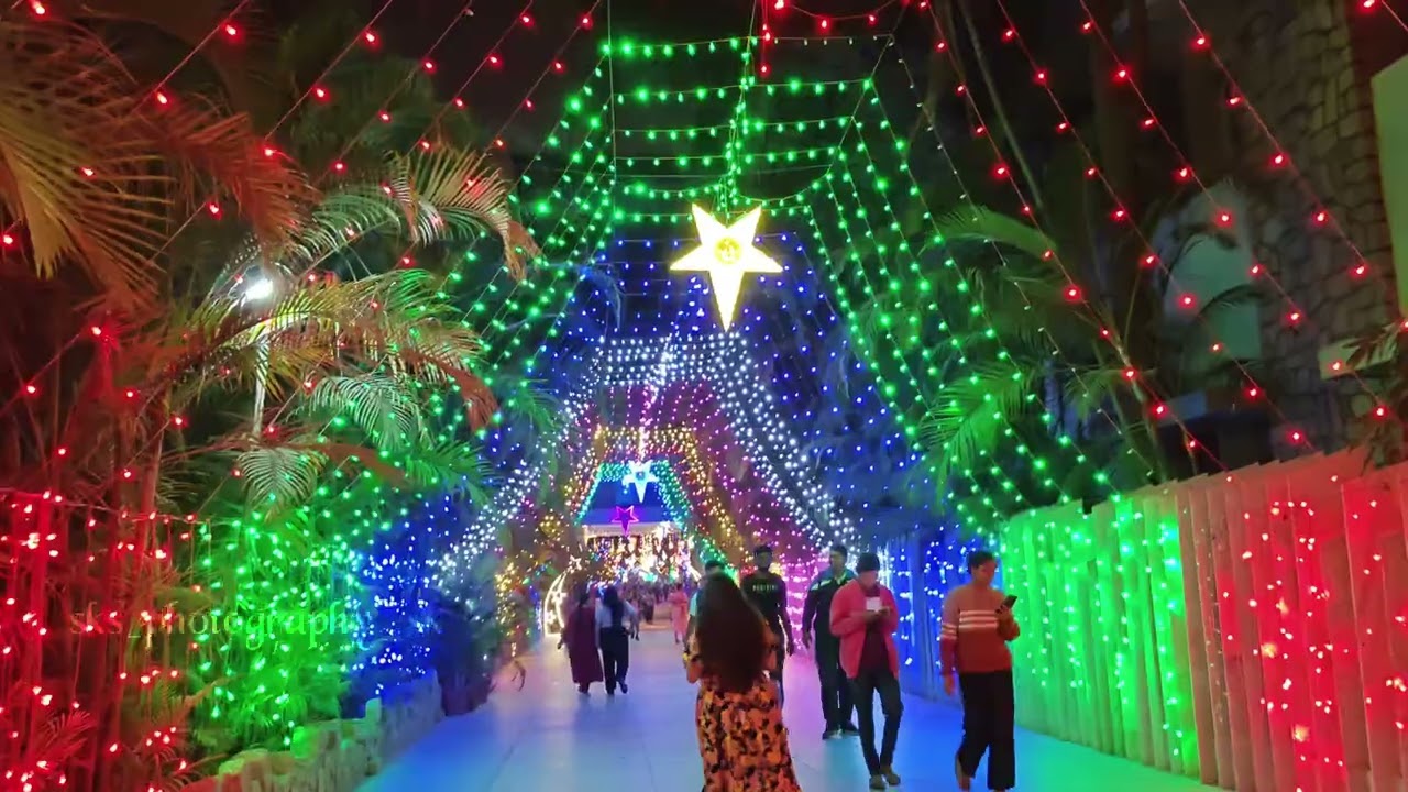 Christmas / New Year Decoration in Christ College Bangalore 2025