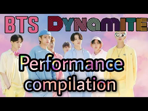 BTS 'Dynamite' performance compilation (FMV)