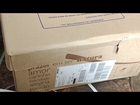 Ya Llegó!! mi primer pedido de Natura.